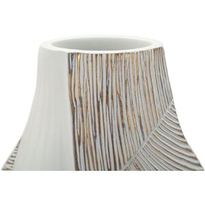 Ваза "Хо Чі Мінь" Mauro Ferretti, біла, 29,5x13,5x50 см