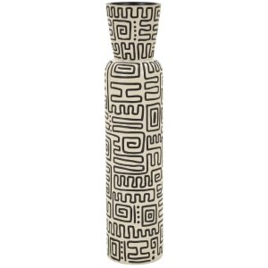 Ваза "Найробі" Mauro Ferretti, білий/чорний,...
