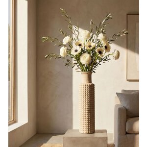 Вінчана ваза "Пісок" Mauro Ferretti, бежевий, Ø24,5x97 см