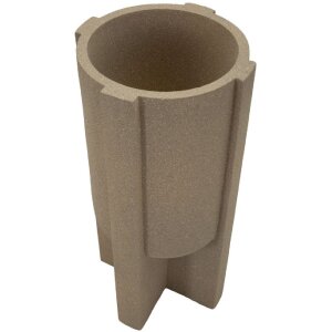 Стенд для квіткових горщиків "Моаї" Ø39x80,5 см, коричневий, від Mauro Ferretti