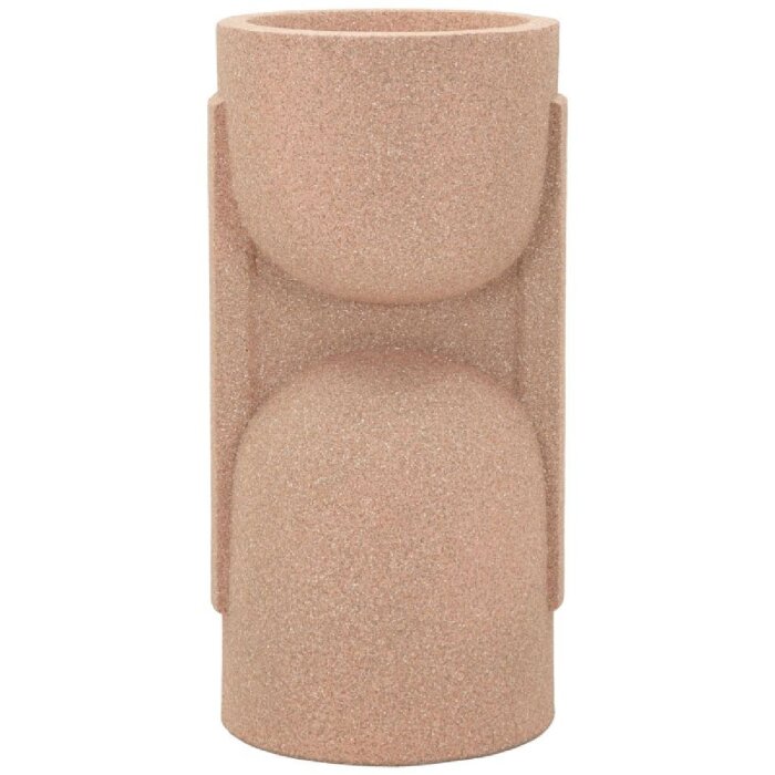 Вітряний вазон "Nui" 36x34x70,5 см, червоний, для відкритого простору