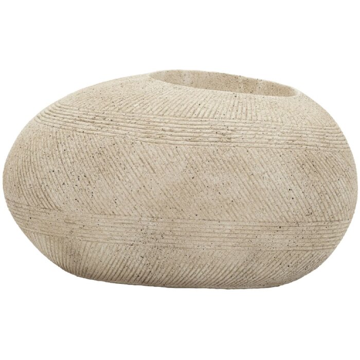 Mauro Ferretti Pflanzgefäß STONE für den Außenbereich Grau 54.5x42.5x30cm