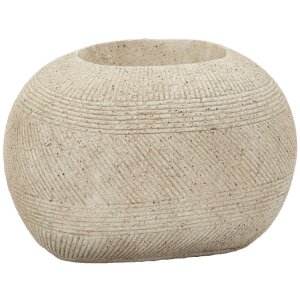 Mauro Ferretti Pflanzgefäß STONE für den Außenbereich Grau 54.5x42.5x30cm