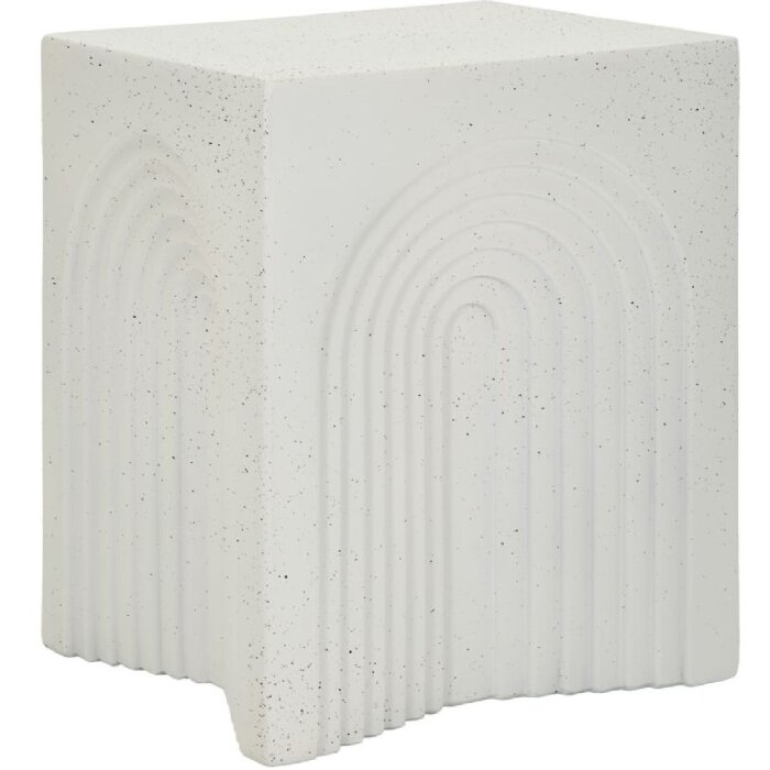 Mauro Ferretti Beistelltisch ARC Creme 40.5x40.5x50.5cm