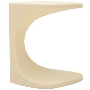 Mauro Ferretti Beistelltisch Ibiza Weiß 42x42x52 cm Kunststoff