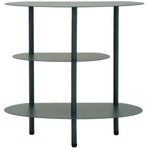 Mauro Ferretti Nachttisch Saturn Ottanio 49,5x27,5x49,5 cm Metall