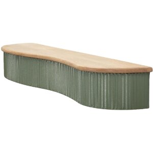 Набір стінних полиць Mauro Ferretti Frankfurt (2-частинний) з каучукового дерева та металу