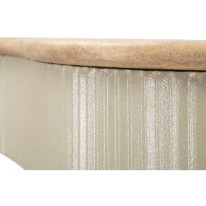 Набір стінних полиць Mauro Ferretti Frankfurt (2-частинний) з каучукового дерева та металу