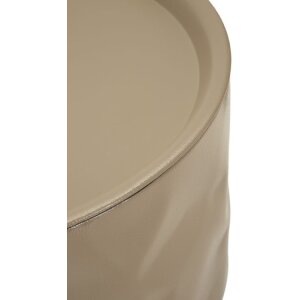 Mauro Ferretti Couchtisch Set Norimberga 2 teilig Metall Rot Weiß