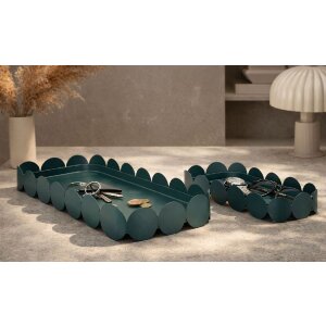 Набір декоративних металевих тарілок Saturno Ottanio Mauro Ferretti (2 шт.)