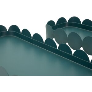 Набір декоративних металевих тарілок Saturno Ottanio Mauro Ferretti (2 шт.)