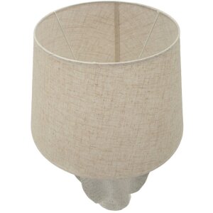 Світлодія Естер Ø40x63 см, іваві, полірізин, залізо, тканина