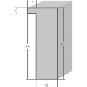 Мендефреймс H980 — дерев’яна рамка з глибиною вставки 55 мм