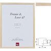 Деревяна рамка профільна 2490 натуральна з липи, 1,5 см