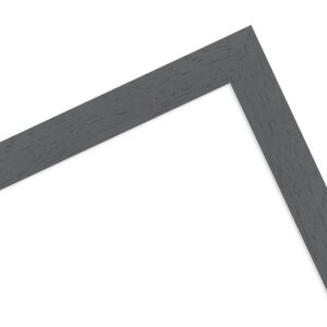 Деревяна рамка MendeFrames 960, сіра, 45x60 см, з чистим склом