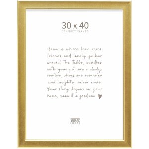 Фоторамка Deknudt S244 з полістиролу, деревяна фактура, чисте скло