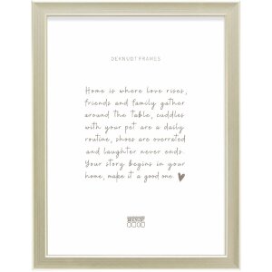 Фоторамка Deknudt S244 з полістиролу, деревяна фактура, чисте скло