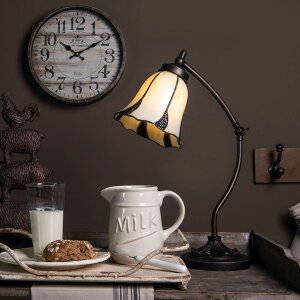 Настольная лампа LumiLamp 5LL-5130 Tiffany Ø 15x46...