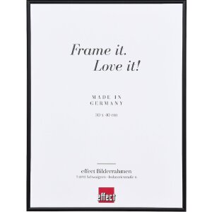 Ефект А1 — захисна алюмінієва рамка S1, чорна/срібляста, 13x18–70x100 см