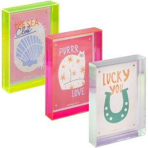 Лісовий портретний акриловий рамок Walther Summertime Neon 13x18 см, 3 кольори