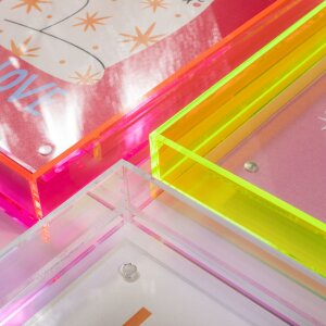 Лісовий портретний акриловий рамок Walther Summertime Neon 13x18 см, 3 кольори