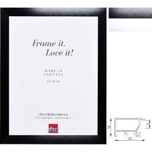 Effect A1 Brandschutzrahmen Profil S3 Aluminium 30mm...