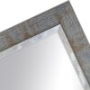 Настінне дзеркало H670 індустріальний стиль, тау-пейс, сірий, натуральне дерево, 20x20–70x100 см