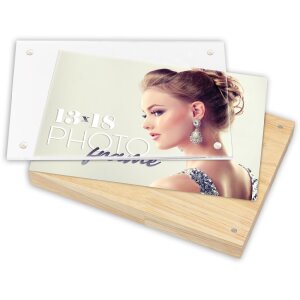 Акриловий портретний рамка ZEP Clark натуральний з магнітним замком
