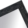 MendeFrames H650 Barock-Wandspiegel Weiß Schwarz Silber 20x20-70x100 cm