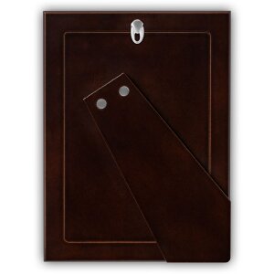 Сріблястий портретний фоторамок Grosseto з дерев’яним каркасом, 10x15 та 13x18 см