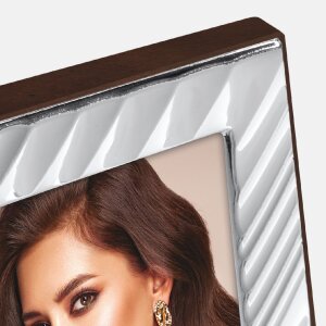 Зеп Портретна рамка Пешичі — срібляста металева...