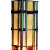 Цветной торшер Tiffany из стекла 12,5x35 см