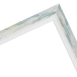 Фоторамка MendeFrames H490 сучасного туркизового кольору 30x45 см з арт-склібом