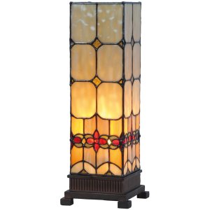 Настільна лампа LumiLamp 5LL-9228 Tiffany 12x12x35 см...