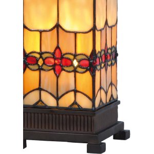 Настільна лампа LumiLamp 5LL-9228 Tiffany 12x12x35 см...