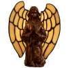 LumiLamp 5LL-9246 Tiffany Настільна лампа Angel 16x10x18 см Бежеве скло Tiffany