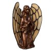 LumiLamp 5LL-9246 Tiffany Настільна лампа Angel 16x10x18 см Бежеве скло Tiffany