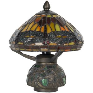 Настольная лампа LumiLamp 5LL-9295 Tiffany Ø 22x21...