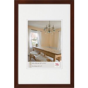 Деревяна рамка POPPERS 15x20 см - горіх