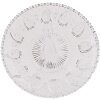 Тарілка для сніданку Clayre & Eef 6GL0225 Ø 20 см скляна кругла тарілка