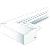 Рамка 30x45 см дерево Artos - натуральное
