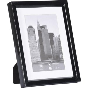 Пластиковая рамка 15x20 см METALLICA - черный