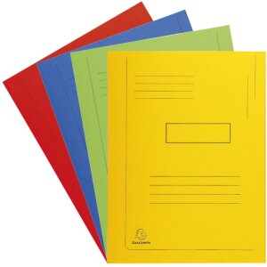 Exacompta FOREVER Aktenmappe sortiert, 24x31,5 cm, farblich sortiert