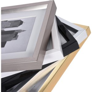 Пластиковая фоторамка 20x30 см METALLICA - белый