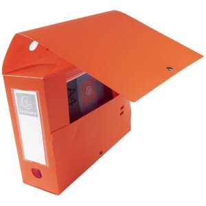 Exacompta Archivbox Druckknopf PP 700µ Rücken...