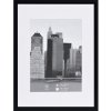 Пластикова рамка Henzo METALLICA 30x40 см чорна з паспарту 20x28 см