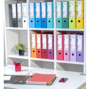 Папка PREMTOUCH PP с 2 кольцами, корешок 80 мм, DIN A4 extra wide Green