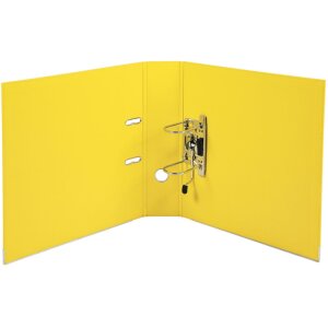 Папка PREMTOUCH PP с 2 кольцами, корешок 80 мм, DIN A4 extra wide Yellow