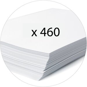 Папка PREMTOUCH PP с 2 кольцами, корешок 50 мм, DIN A4 extra wide красная