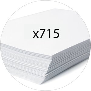 Папка из полипропилена с 2 кольцами, корешок 80 мм, DIN A4 extra wide черная